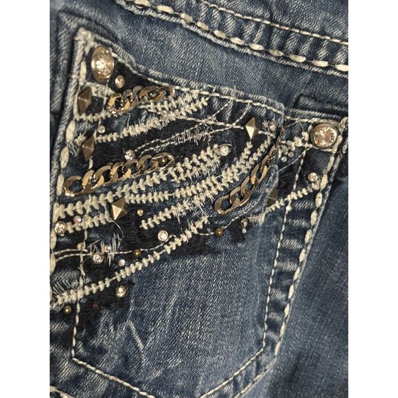 MISS ME EASY BOOT JEANS SZ. 28 - Picture 5 of 5